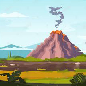 Volcano Eruption game